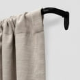 thumbnail image 3 of 3/4" Drapery Core Curtain Rod_Matte Black 84"-120", 3 of 5