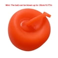 thumbnail image 2 of Balloon Toy Water Filled Outdoor Bubble Ball Inflatable Blow Up Children Balloon Toy, Orange, Mini, 2 of 7