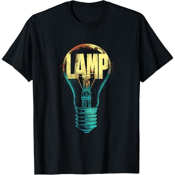 Lamp Costume Moth Meme - Funny Couple Halloween Party T-ShirtMen and women, White Black T-shirt, size: Extra large S-1326XL