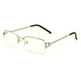 thumbnail image 1 of V.W.E. Rectangular Half Rim Metal Reading Glasses With Anti-reflective AR Coating (Silver, 1.50), 1 of 4