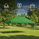 thumbnail image 3 of Ilios Innova | Toldo Plegable Verde 2x3 Carpa para Exteriores Resistente al Clima, Impermeable, Estructura de Hierro y Tela Oxford 600D., 3 of 9