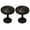 Burnt Gold, variant on Urbanest Medallion Curtain Holdback – Elegant Drapery Tieback, Farmhouse Drapery Hardware for Stylish Window Treatments, 2 Pieces, Weathered White
