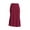 Wine Red, variant on Asklazy Women’s Chiffon A-Line Maxi Skirt High Waisted Flowy Long Skirt Elastic Waist Business Casual Elegant Skirt for Work Office Daily Wear Summer,Navy Blue Peony,L