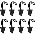 thumbnail image 1 of 8 Pieces Kayak Scupper Plug Silicone Scupper Plug Drain Holes Stopper Bung with Lanyard, 1 of 5