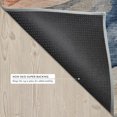 thumbnail image 6 of Addison Rugs Chantille Indoor/Outdoor Transitional Abstract Navy Machine Washable Round Rug, 8' x 8', 6 of 8