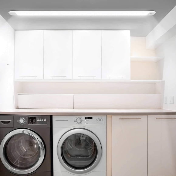 FEIT Lumières d'Atelier à DEL Utilitaires de 4 Pi Reliables, Suspendues Ou Encastrées, avec Détecteur de Mouvement