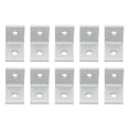 thumbnail image 1 of 10pcs L Shape Connector Corner Bracket Joint for Aluminum Profile, 1 of 8