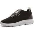 thumbnail image 6 of Geox D Spherica A Women's Lace Up Knitted Fabric Casual Sneakers In Black Size 6, 6 of 6