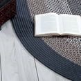 thumbnail image 2 of Super Area Rugs Bradford Indoor Outdoor Reversible Braided Rug 2' x 3' Oval - Taupe, Gray & Ivory, 2 of 5