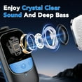 thumbnail image 2 of Wearable Bluetooth Speaker Clip-On Wireless Water-Resistant Mini Speaker, 2 of 7