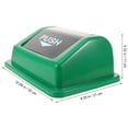 thumbnail image 2 of unbranded Para De Basura Con Hermético Verde Ideal Para Hogar Y, 2 of 6