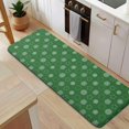 thumbnail image 5 of Green Christmas Snowflake Pattern Kitchen Rug Mat,Kitchen Runner Rugs Non Skid Washable,Decorative Kitchen Floor Mats for Kitchen,Sink,Laundry,17"x47.2", 5 of 7