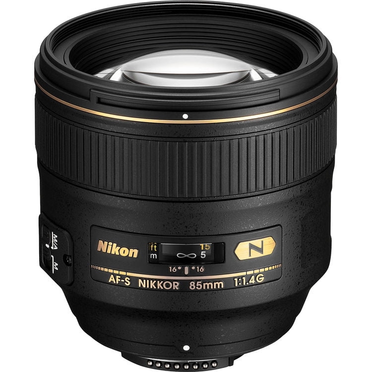 Nikon AF-S NIKKOR 85mm f/1.4G Lens for Nikon F 2195 + Filter Kit +
