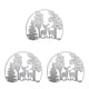 thumbnail image 3 of Toystoory Steel Rule Die Hand Embossing High Paper DIY Stencil Mould Easy Cake Card Craft Etching Not Deform  to Precision for Scrapbooks Type1 NO1 Toystoory CBP232227, 3 of 6