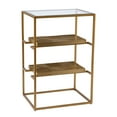 thumbnail image 2 of SEI Penketh Glass-Top End Table with Storage, 2 of 3