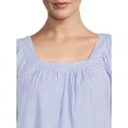 thumbnail image 5 of Terra & Sky Women's Plus Size Square Neck Top, 5 of 6