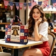 thumbnail image 2 of Lksixu USA 250th Anniversary Tote Bag for Women, Red White and Blue Quilted Shoulder Bag, 1776-2026 Commemorative USA Patriotic Handbag, Reusable Casual Shopping Bags Gifts for Friends Family, 2 of 6