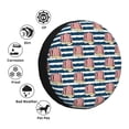 thumbnail image 4 of Naloa Popcorn PVC Leather Spare Tire Wheel Cover for Car Truck SUV Camper Trailer Universal Fit many size14 inch, 4 of 6