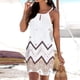 thumbnail image 1 of Vestido de verano con escote en V y cuello halter para mujer de Joefnel, estampado floral, estilo bohemio, para playa, con tirantes cortos, 1 of 5