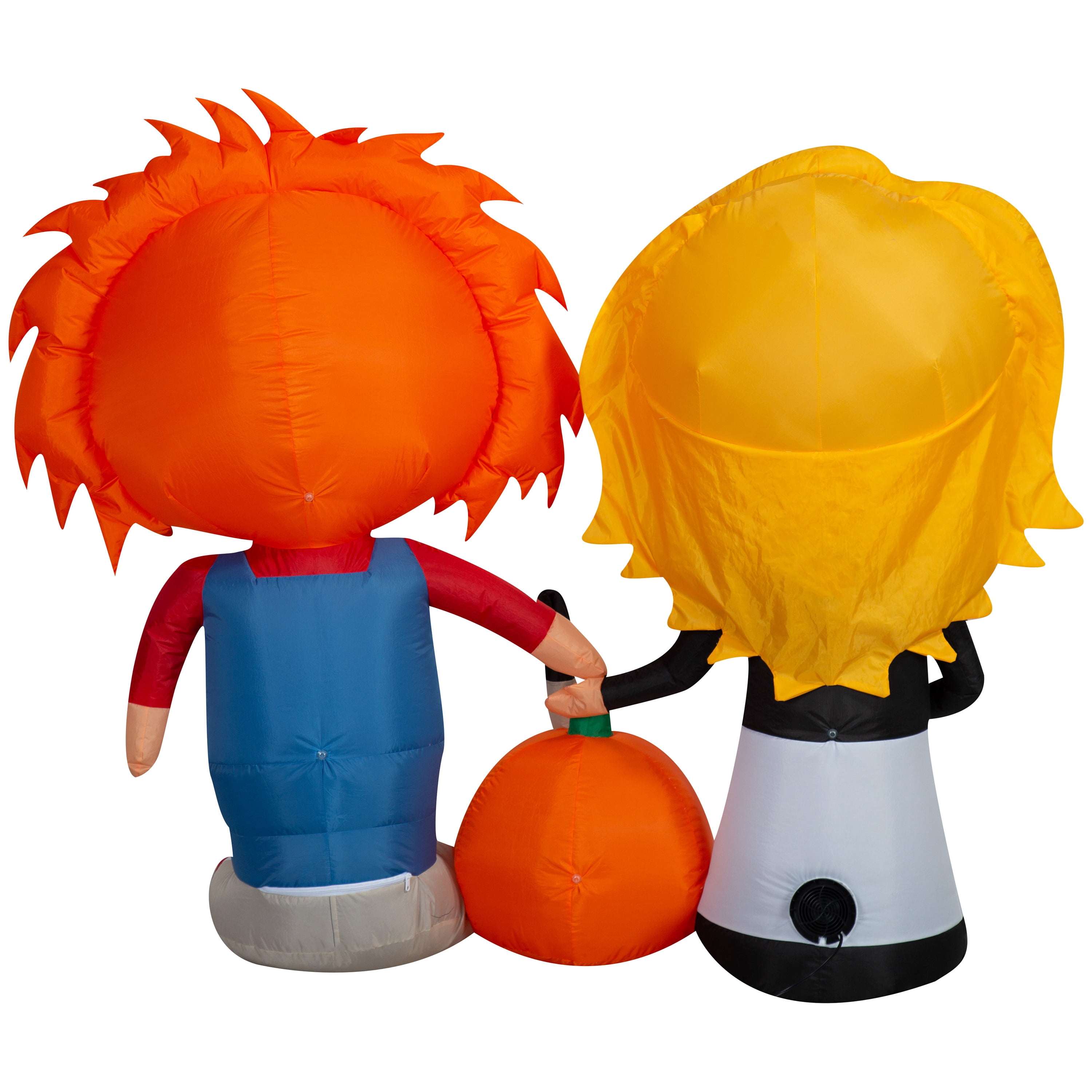 Halloween Airblown Yard Inflatables Chucky and Bride & Pumkin 66.14 in x 19.29 in x 57.48 in 5.09 lb