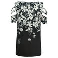 thumbnail image 4 of Patlollav Woman T Shirts Clearance Short Sleeve Tops Summer Print Loose Blouse, 4 of 6