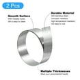 thumbnail image 3 of 304 Stainless Steel Foil Roll，0.4mm x 20mm x 1M Polished Finish Metal Strip Plate Sheet for Crafts Silver Tone 2 Pack, 3 of 4