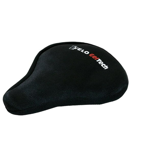 Velo Gel Tech Bicycle Seat Cover (Standard) , Black , Large
