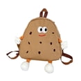 thumbnail image 4 of Mochila infantil con diseño de galletas, bonita mochila para guardería, regalo para niños, cumpleaños. Marrón, 4 of 9