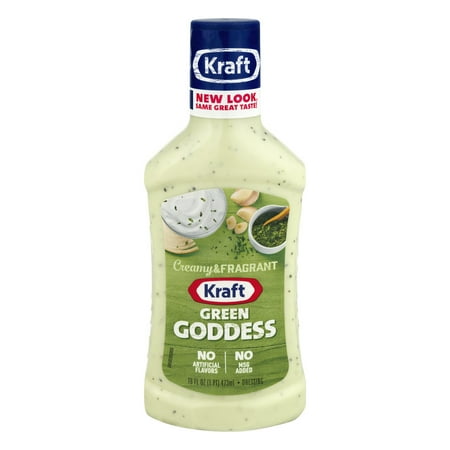 Kraft Salad Dressing Green Goddess, 16 FL OZ (473ml)