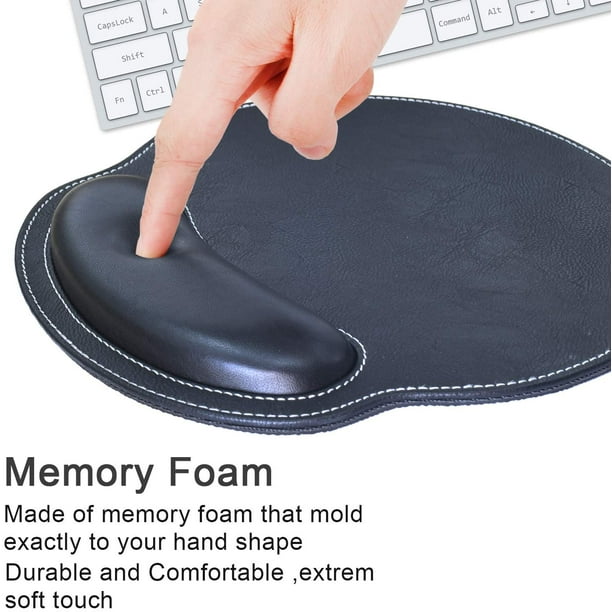 Tapis de souris ergonomique avec repose-poignet, tapis de souris