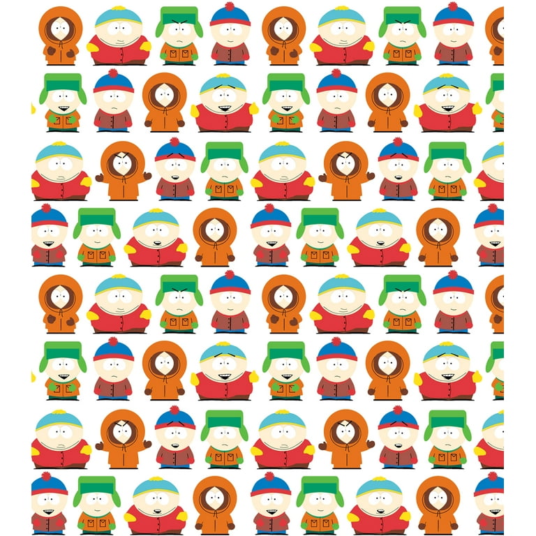 Springs Creative 18 x 21 Cotton Nickelodeon South Park Expressions Precut  Sewing & Craft Fabric, Multi-color