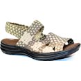 thumbnail image 1 of Bernie Mev's Womens Liv Casual Shoe - Bronze Light Gold, 1 of 1