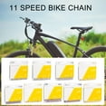 thumbnail image 3 of Bicycles 11 Speed Chain Road Bike Chain With Missing Links Connecter, 3 of 17