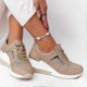 thumbnail image 4 of Large Size Casual Wedges Shoes with Golden Strip Non-Slip Comfortable Running Shoes for Women Daily Wear, 4 of 5