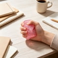 thumbnail image 5 of STPToys Transparent Glitter Filled Cube Shaped Slow Rebound Squeeze Gadget,Pink Soft Pressure Reducing Accessory Ideal For Birthday Gifts, Party Favors And General Reward Presents, 5 of 7