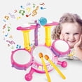thumbnail image 1 of Fiudx Ofertas Flash Del Día Solo En Línea Mini Tambor De Escritorio, Instrumento Musical De Juguete Para Niños Mayores De 3 Años, Percusión Para Niños Pequeños, Descubre El Musical Para Niños, 1 of 4