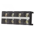 thumbnail image 1 of Terminal Block, Dual Row Easy Wiring Wire Terminal Strip 200A 600V High Current  for Power Distribution 3 Position 2003,4 Position 2004,5 Position 2005, 1 of 7