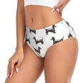 thumbnail image 2 of Fotbe Dachshund Dog Puppy Calzones Estampados para Mujer – Ropa Interior de Algodón, Cómoda, Suave y Elástica-XX-Large, 2 of 6