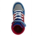 thumbnail image 5 of Sonic The Hedgehog Boys Hook And Loop Hi-Top Canvas Sneakers. (Little Kids Big Kids)Blue, Size: 12, 5 of 6