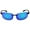 Cyan, variant on "The Influencer" Sport Wrap Polarized Sunglasses for Men and Women - Lightweight Frames - Cyan