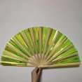 thumbnail image 4 of vnanda Pvc Surface Fan Exquisitely Crafted 10 Inch Folding Fan Colorful Traditional Bamboo Rib Fan for Festival Party Performance Exquisitely Crafted Fan, 4 of 8