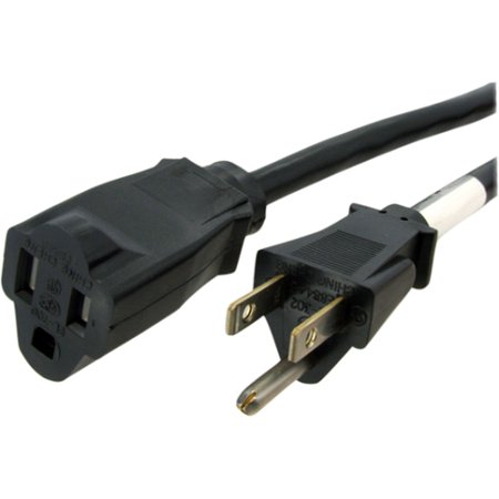 Startech 3' Power Extension Cord, NEMA 5-15R to NEMA