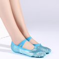 thumbnail image 3 of Ballet Pointe Shoes Girls Women Ribbon Ballerina Shoes With Toe Pads, 3 of 5