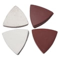 thumbnail image 2 of 40 Pcs Papier de Verre 80mm & Triangle pour Outil Oscillant Multi 3-1/8 Pouces, 2 of 9