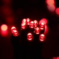 thumbnail image 4 of Guirnalda de luces solares Joomer, paquete de 2, 22 m, 400 LED rojas, impermeables, 4 of 8