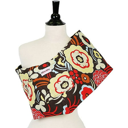 Peanut Shell - Reversible Baby Sling, Floral Café