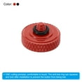 thumbnail image 4 of Camera Shutter Button, 2 Pack Soft Shutter Release Button Camera Button Carved, Red Black, 4 of 6