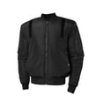thumbnail image 2 of Ma Croix Men's Padded Parachute Bomber Jacket Lightweight Skinny Fit Casual, 2 of 6
