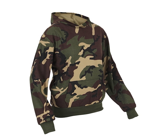 camo hooded shirt
