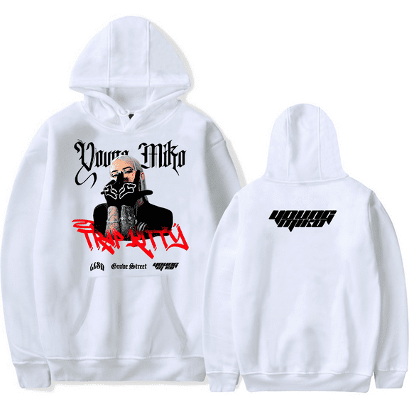 Young Miko Merch Hoodies Hoodie Fashion Rapper Cool Unisex Men Women Pullover Sweatshirt Long Sleeve Top Streetshirt